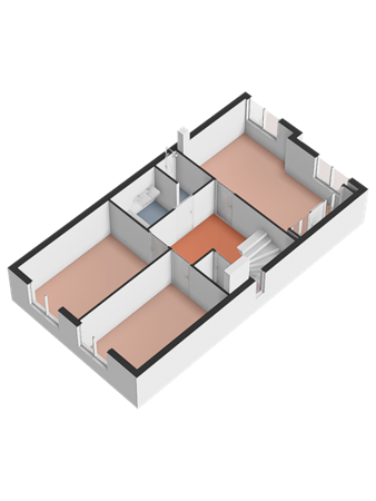 Floorplan - Paardenkamp 62, 3751 JR Bunschoten-Spakenburg